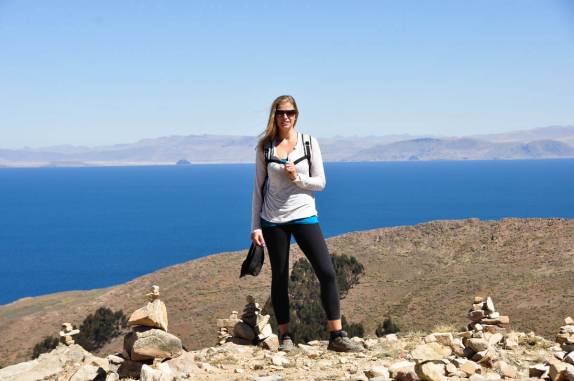 Isla del Sol, no lago Titicaca, na Bolívia